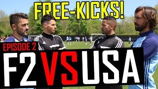 Pirlo amp Villa FreeKick Masterclass  F2 vs USA  Episode 2 [upl. by Carhart219]