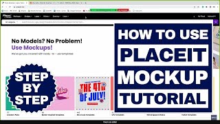 placeit mockup tutorial  placeit premium account free  placeit t shirt design  Online Course 01 [upl. by Anirba898]