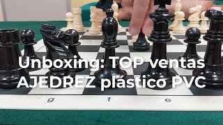 Unboxing TOP ventas ajedrez plástico PVC [upl. by Anaujnas870]