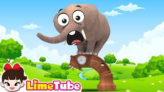 Hickory Dickory Dock amp Surprise Egg more Nursery Rhymes amp Kids Songs  Kindergarten  LimeAndToys [upl. by Beulah]