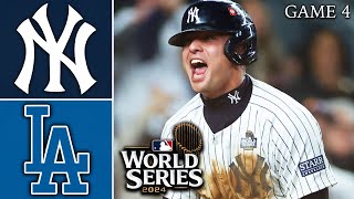 New York Yankees vs Los Angeles Dodgers  World Series Game 4 Highlights [upl. by Barth]