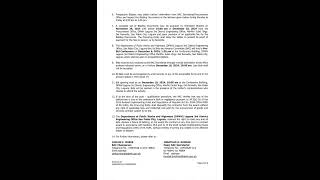 Advertisement Invitation to Bid for Contract ID No 24GSDP0014 to 0015 sched on December 18 2024 [upl. by Ettegirb365]