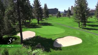 Edgewood Tahoe Golf Course  Hole 5 [upl. by Bevus617]