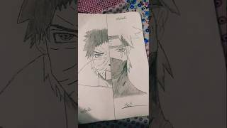 Obito and Kakashi half facesshortsnaruto [upl. by Staley414]