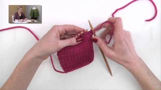 Knitting Help  Make 1 Below M1B [upl. by Enimsay]