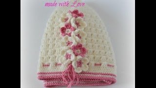 Crochet Patterns for free crochet hat patterns for kids 1060 [upl. by Ellatsyrc985]