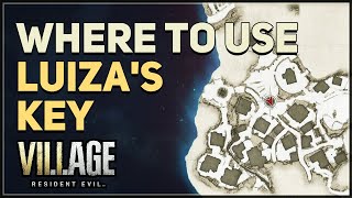 Where to use Luizas Key Resident Evil 8 Village [upl. by Attegroeg]