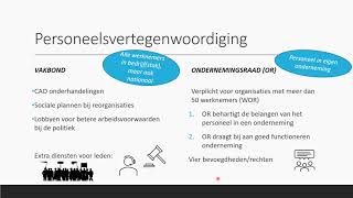 Personeelsvertegenwoordiging  Ondernemingsraad OR amp Vakbond  Bedrijfseconomie  havo  vwo [upl. by Neerehs]