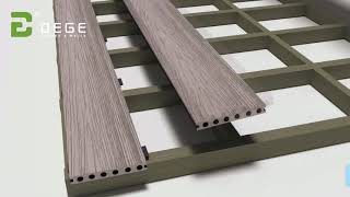 How to Install the Wpc Decking [upl. by Ettelohcin]