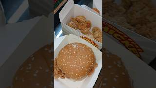 Bfc fried chicken and burger burger chickendishes chickenfry yummy viralvideo shorts [upl. by Lela738]