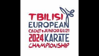 Tatami 3  Day 3  European Karate Championship  Cadet Junior amp U21 [upl. by Eibmab]