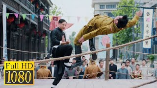 Ip Man vs Japanese karate master Tokugawa in the film Ip Man Master of Kung Fu 2019 [upl. by Kaine]