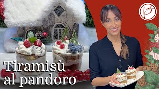 Tiramisù al pandoro  Benedetta Parodi Official [upl. by Allemat]