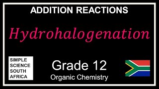 Hydrohalogenation through Addition and Markovnikovs Rule [upl. by Patrizius316]