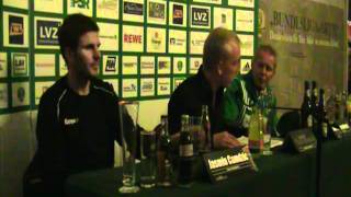 Freiberger Trainertalk SC DHfK Leipzig  TV Gelnhausen 13032011 [upl. by Akiemat552]