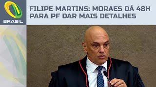 Moraes dá 48h para PF informar se Filipe Martins usou celular antes e depois do 81 [upl. by Hickie119]