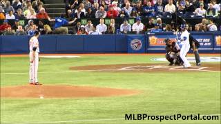 Kevin Gausman vs Jose Bautista [upl. by Doownil]