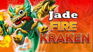 Skylanders Swap Force  Jade Fire Kraken Gameplay Vignette 360 [upl. by Arhsub]