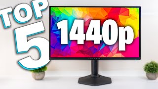 Top 5 Best 1440p Gaming Monitors 2024 [upl. by Adniram]