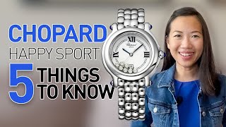 CHOPARD Happy Sport  Five Things To Know [upl. by Etnuhs]