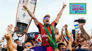 Italo Ferreira Rises To The Brazilian Fandom Victorious From Tahiti To Saquarema [upl. by Klarika12]