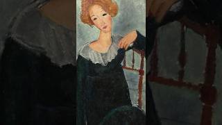 a1940 Amedeo Modigliani Italian 18841920 shorts art painting classical publicdomain [upl. by Adnirem]