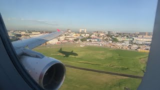 Philippines AirAsia A320 landing at Ninoy Aquino International Airport [upl. by Waring]