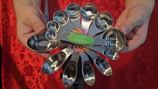 ASMR Magical Magnetic Spoons  Satisfying Visuals amp ASMR Triggers 🥄🥄🥄 [upl. by Freeman]