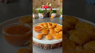 Trending recipe of leftover rice snacks shorts recipe snacks leftoverrecipe [upl. by Tirma632]