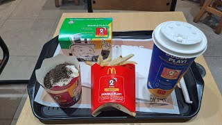 Playing McDonalds Monopoly Australia  Part 1 2023 [upl. by Baerman93]