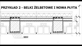 Jak Wzmocnić Strop Gęstożebrowy How to strengthening the ceiling [upl. by Solberg]