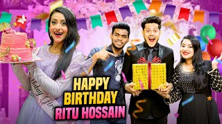 রিতু জন্মদিনে কি উপহার পেলো   Ritu Hossains Birthday Special VLOG  Rakib Hossain [upl. by Kania]