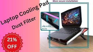 IETS GT300 Cooling Pad Review Keep Your Laptop ICE Cool  Laptop Cooling Pad for Gaming [upl. by Emeric]