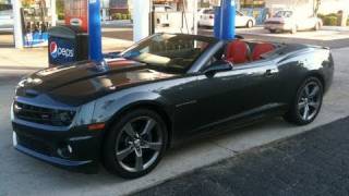 Test Drive the 2011 Chevrolet Camaro SS Convertible Start Up Exhaust and In Depth Review [upl. by Dieball632]