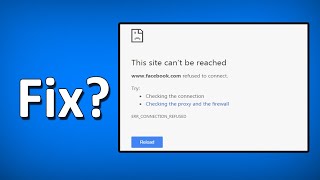 How to Fix Some Websites Not LoadingOpening in Any Browser Issue  Windows 10 [upl. by Ruth]