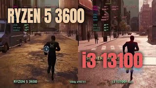 Ryzen 5 3600 vs i3 13100 Tested in 19 games [upl. by Schonfield]