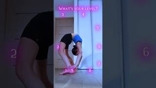 Whats your level✨🤔 flexibility challenge backbend gymnast tiktok Belitskay shortsviral [upl. by Sanalda]