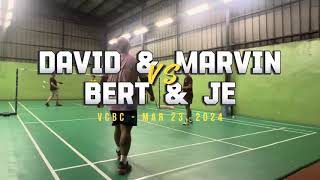 Mar 23 2024  David amp Marvin vs Bert amp Je Full [upl. by Anasus644]