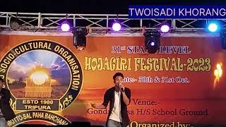 NEW KAUBRU UNRELEASED SONG MOLSHOYHAM LIVE PERFORMANCE 31st STATE LEVEL HOJAGIRI 2023 [upl. by Dlawso]