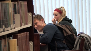 Accidentally Blasting Embarrassing Songs in the Library Prank Part 2 [upl. by Naivart881]