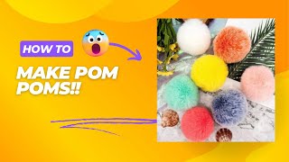 How to Make Perfect PomPoms Every Time [upl. by Innus913]