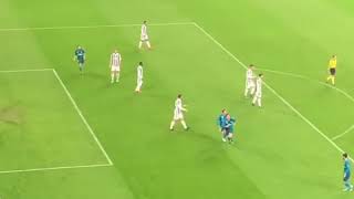 Cristiano Ronaldos bicycle kick goal vs Juventus as seen from the stands [upl. by Refannej83]