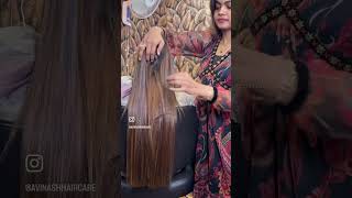 Hair extensions 9175122844 कैसे करे with globala hair colour amp highlights [upl. by Telrats]