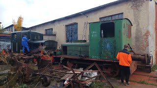 The restoration of two diesel shunter locomotives Ls404122 and Ls404166 English audio version [upl. by Alrahc]