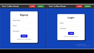 Login and Signup using MERN Stack  Mongo Express React and Node Authentication [upl. by Ecila657]