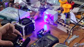 Overclocking an Endurance 10 watt laser module DO NOT REPEAT IT WITH YOUR LASER [upl. by Zetra]