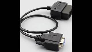 OBD2 cable OBDII automotive testing and diagnostic cable automotive OBD DB9 connection cable [upl. by Stouffer]