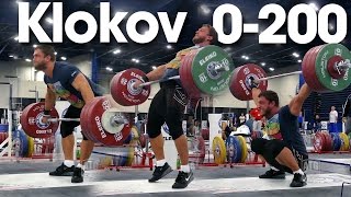 Dmitry Klokov 0  200kg Pause Snatch Full Session 2015 World Weightlifting Championships [upl. by Enitsyrk]