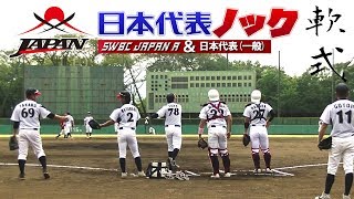 日本代表始動！ゲーム前ノック SWBC JAPAN｜軟式 [upl. by Rafaellle]