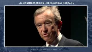 Conférence de Bernard Arnault à lÉcole polytechnique [upl. by Emma]